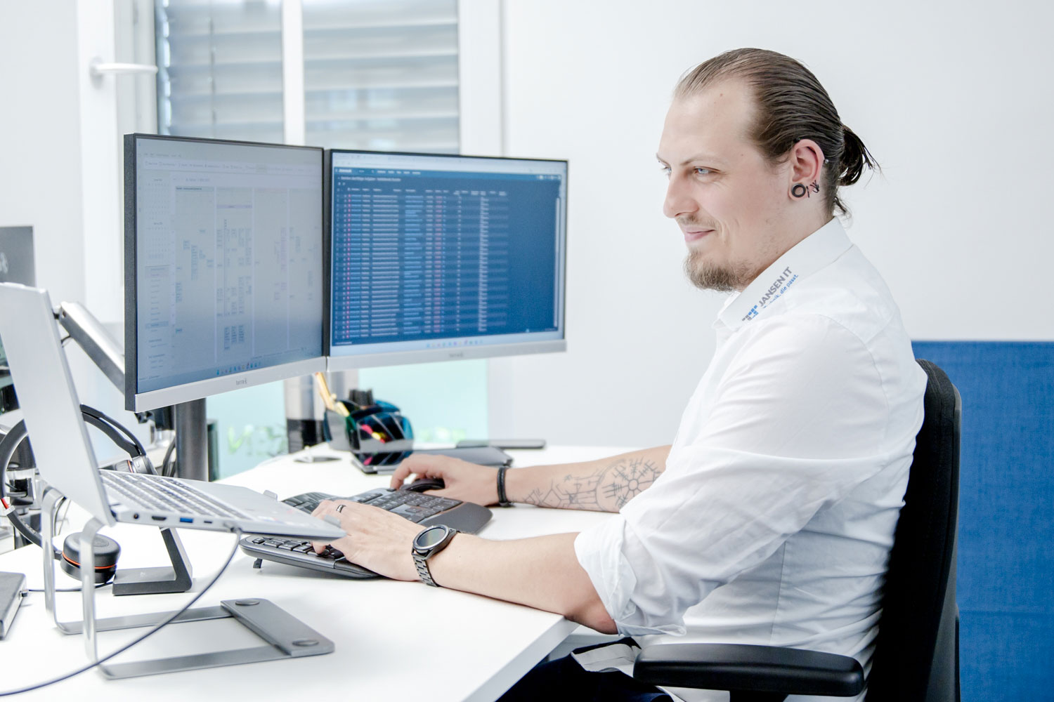 JANSEN IT am Arbeitsplatz