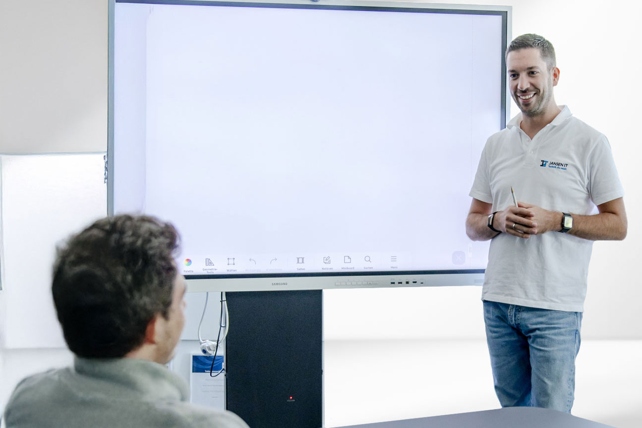 Danny Jansen in einem Workshop